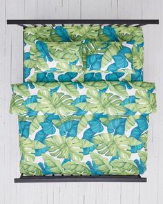 Постельное белье бязь "Всё себе", Араукария, Размер: 1.5 простыня 140х200 наволочки 50х70