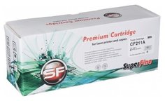 Картридж для лазерного принтера Superfine (CF211A_SF) голубой, совместимый