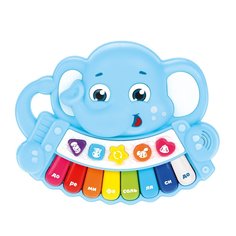 Развивающая игрушка Жирафики, Слоник свет, звуки, музыка, русс.песенки,16 см, 3хАА, 939873