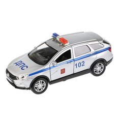 Машина Технопарк LADA VESTA SW CROSS ПОЛИЦИЯ 12 см VESTA-CROSS-P-SL