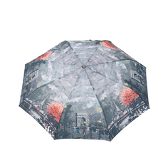 Зонт женский Raindrops RD05222815 серый/красный