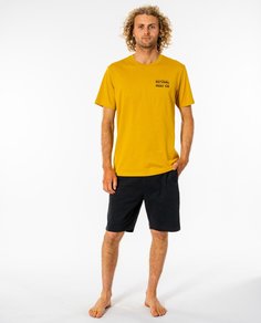 Футболка мужская Rip Curl COIL TEE желтая M