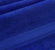 Полотенце Махровое Банное с Бордюром (Утро василек) 100х180 Comfort Life