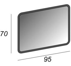 Зеркало BelBagno SPC-OTT-1200-800-LED-TCH