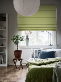 Штора римская Eskar 660680140175 140х175 см светло-зеленая Эскар