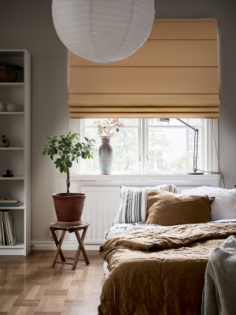 Штора римская Eskar 660625120175 120х175 см оранжевая Эскар