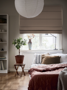 Штора римская Eskar 660635120175 120х175 см коричневая Эскар