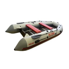 Надувная лодка Altair PRO-385 3,85x1,84 м серый