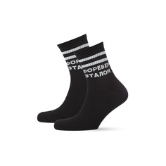 Носки мужские St. Friday Socks 257-19/2 черные 42-46