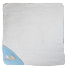 Одеяло-конверт Baby Fox BF-BLNT-38 Слоник, голубое, 90х90 см