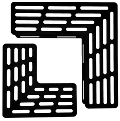 Складная сушилка для посуды 28,5x28,5 см, 19,5х19,5 см, BloomingHome BH-STND1-01