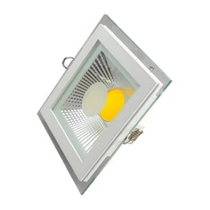 Спот Elvan 704SQ-15 GU5.3 15W 3000К прозрачный