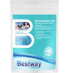 Дезинфектор для бассейнов Bestway chemicals хлор в таблетках 20 г х 5 шт