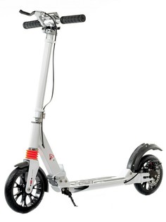 Самокат Urban Scooter Disc белый