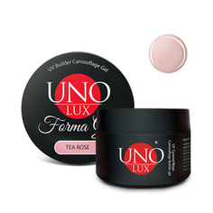 Моделирующий гель UNO LUX, Tea Rose, 15 г