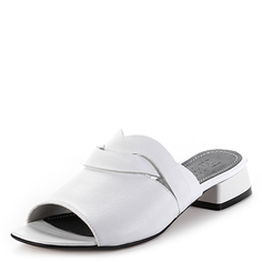 Шлепанцы женские RICONTE 2-222732203 белые 41 RU