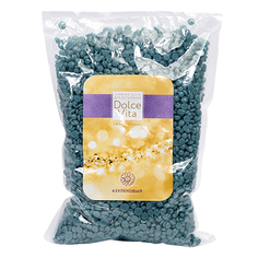 Горячий воск Dolce Vita азуленовый 1000г