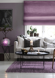 Штора римская Eskar 11132100 100х175 см лиловая Эскар