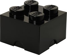 Ящик для хранения 4 LEGO черный