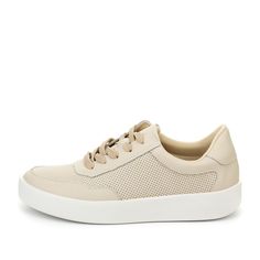 Кеды женские quattrocomforto 79-21WA-031VT бежевые 37 RU