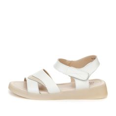 Сандалии женские quattrocomforto 12-21WA-005VS белые 41 RU