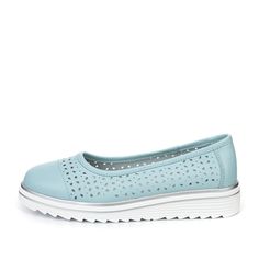 Балетки женские quattrocomforto 12-21WA-121V синие 41 RU