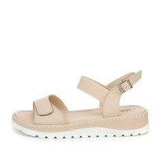 Сандалии женские quattrocomforto 40-21WA-303VS бежевые 36 RU