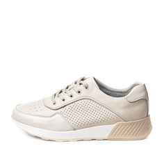 Полуботинки женские quattrocomforto 40-21WA-078V бежевые 40 RU