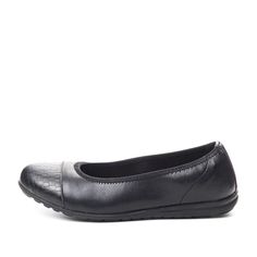 Балетки женские quattrocomforto 40-21WA-463VT черные 38 RU
