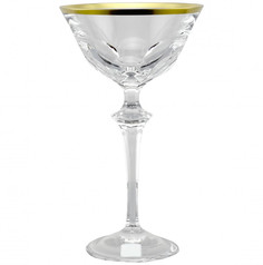 Креманки 245 мл 2 шт Arnstadt Kristall "Полаис Золотая кайма" 262992