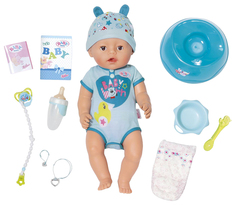 Кукла Zapf Creation Baby born 833-704 Бэби Борн мальчик с магическими глазками 43 см.