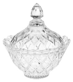 Конфетница Noritazeh Paris с крышкой стеклянная 12 см