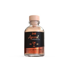 Массажный гель с согревающим эффектом INTT Aperol 30 мл