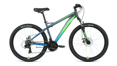 Велосипед 26" Forward Flash серый матовый, ярко-зеленый 20-21 год RBKW1M16GS43