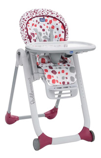 Стульчик для кормления Chicco Polly Progres5 цвет вишня 7933574