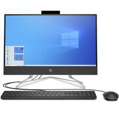 Моноблок HP 22-df0146ur AiO black (5D1X0EA#ACB)