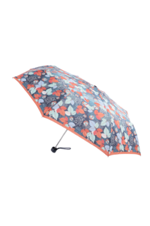 Зонт женский AIRTON 3512S бирюзово-оранжевый