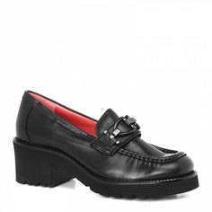 Лоферы женские Pas De Rouge 3730 черные 39 EU