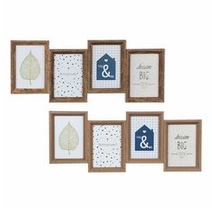 Фоторамка настенная Ladecor на 4 фотографии 10 х 15 см в ассортименте