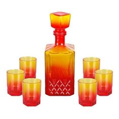 Набор посуды для вина Декостек Мера 7 предметов в ассортименте