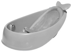 Ванночка детская Skip hop Китенок, со слингом 3 ступени, серый, 70 см