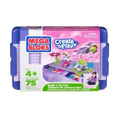 Столик с конструктором Собирай и играй MEGA BLOKS