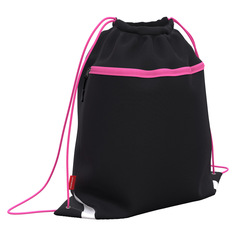 Мешок для обуви ErichKrause Black&Pink, 500x410 мм
