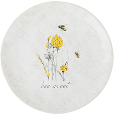 Тарелка мелкая Certified International Пчелки CER28141-1 керамика 21 см