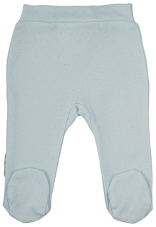 Ползунки Lucky child ажур голубые 56-62 см