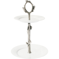 Этажерка Vagabond 2-х ярусная Дубовая ветвь 26,7 см