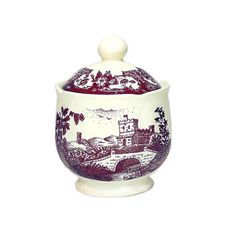 Сахарница Claytan Pemberley Brown с крышкой 280 мл