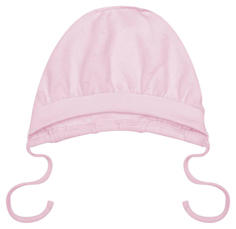 Чепчик Lucky child ажур розовый 38 см