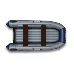 Лодка Флагман 380К 3,8x1,9 м серый/синий Flagman