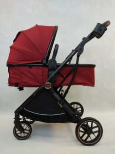 Коляска-трансформер 2 в 1 Canmeja 810 red
